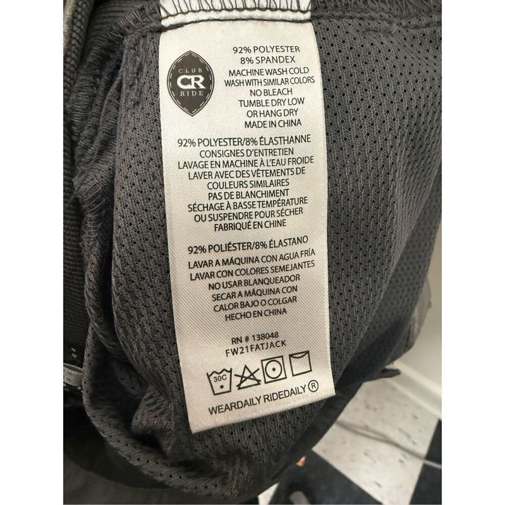 Club Ride Men's Fat Jack Softshell Work N Ride Pants Grey Large - Picture 4 of 5
